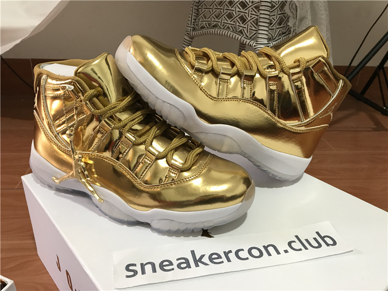 Air Jordan 11 Retro Pinnacle Gold